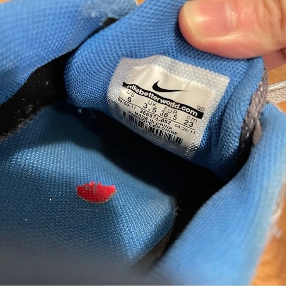 Nike Airmax Refresh Running Shoes in Gray Blue - US 6 - Picture 4 of 10